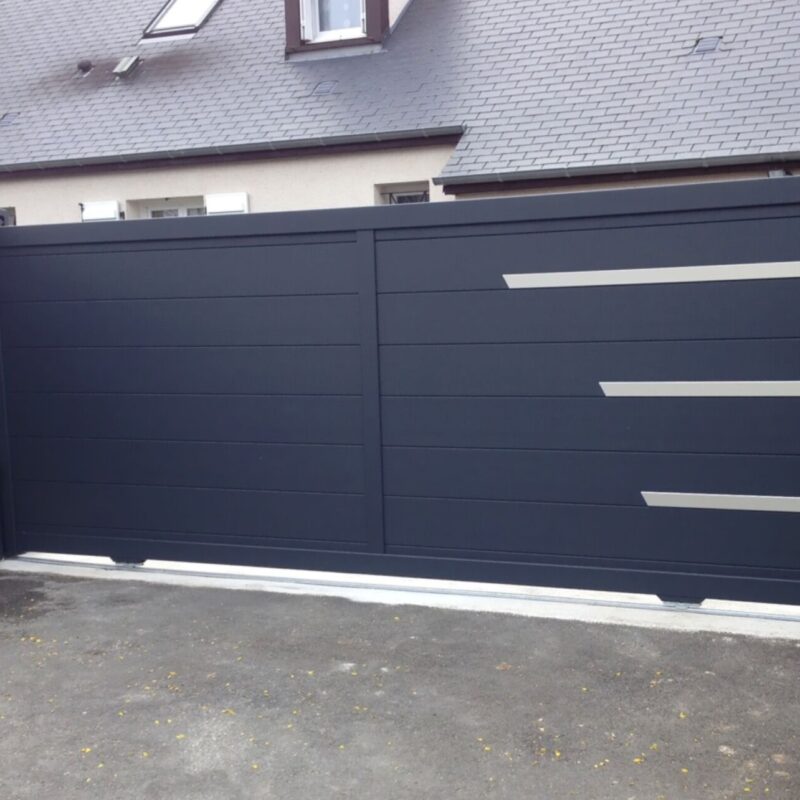 15 800X800 | Procloture Portails et portillons en aluminium plein Pfastatt 4