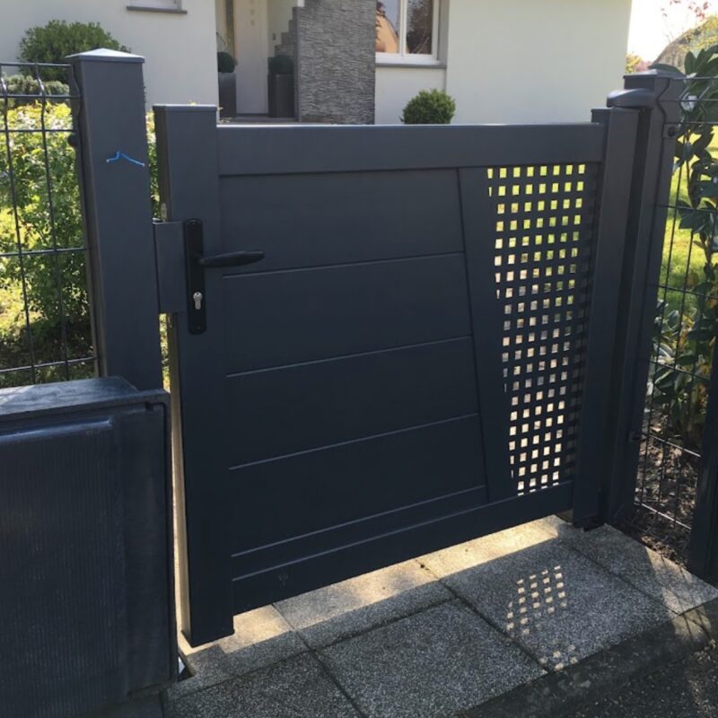 8 800X800 | Procloture Portails et portillons en aluminium plein Mulhouse 6