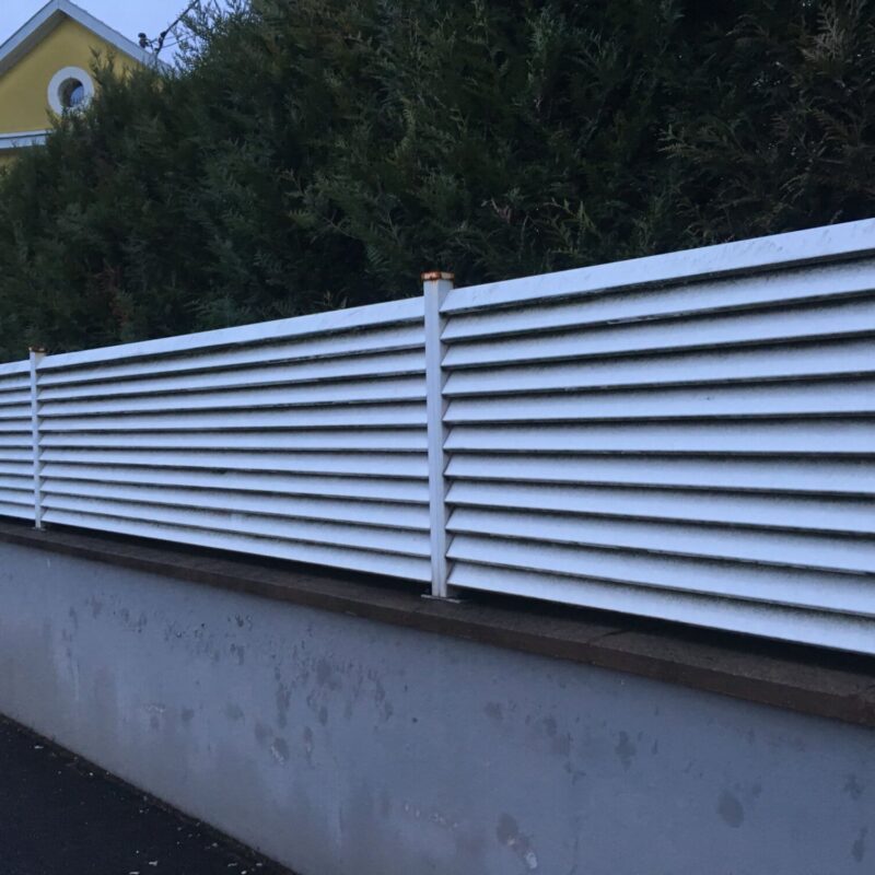 BRISE VUE INCLINE 800X800 | Procloture Clôtures en aluminium Colmar 19