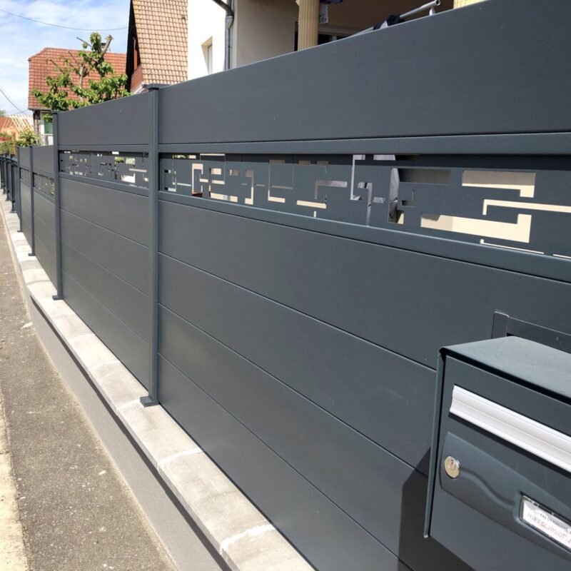 BRISE VUE LABYRANTHE 3 800X800 | Procloture Clôtures en aluminium Kingersheim 13