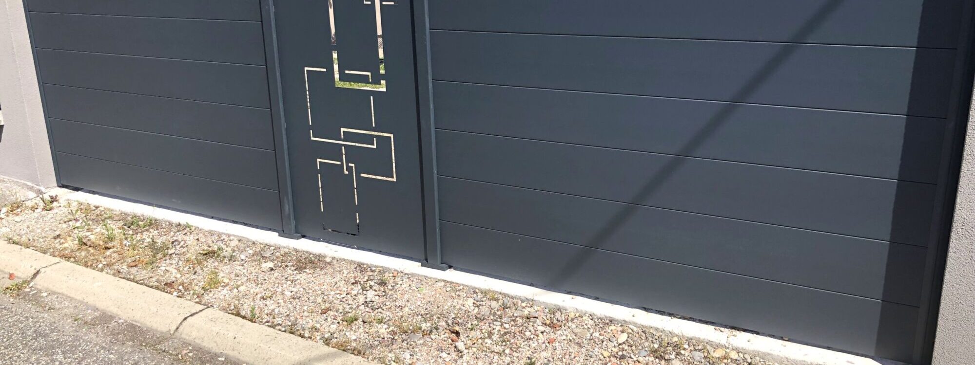 BRISE VUE LABYRANTHE 4 2000X750 | Procloture Quel matériau choisir pour son portail ? Colmar