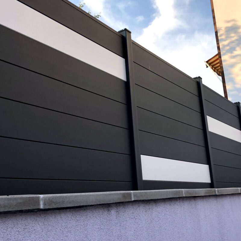 BRISE VUE LAMES 200 2 COULEURS 2 800X800 | Procloture Clôtures en aluminium Colmar 7