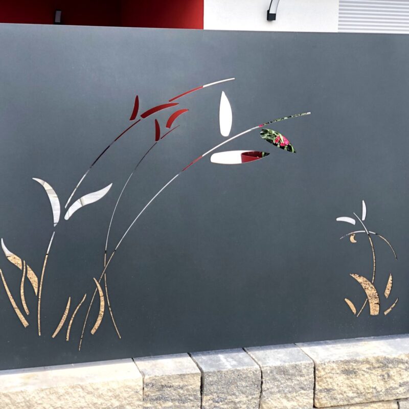 DECOUPE LASER BAMBOO 800X800 | Procloture Clôtures en aluminium Wittenheim 16