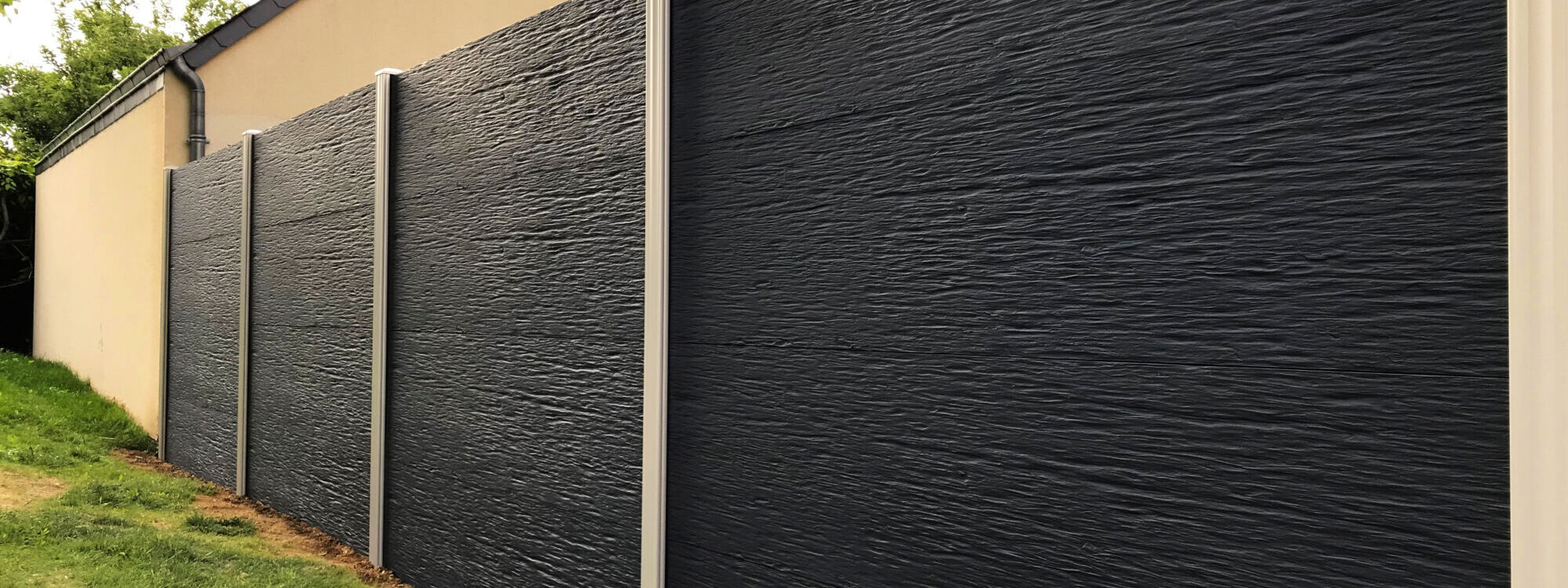 MODULA ARDOISE 1 2000X750 | Procloture Comment entretenir sa clôture en composite ? Wittelsheim