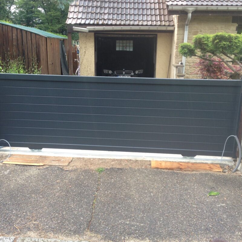 PORTAIL MAGAUX 800X800 | Procloture Portails et portillons en aluminium plein Pfastatt 16
