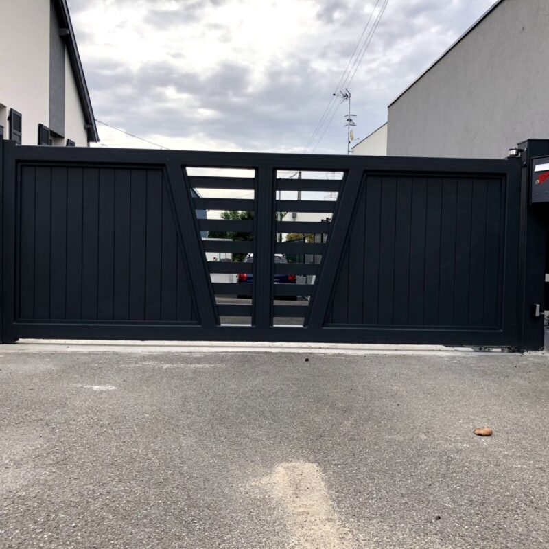 PORTILLON ALU 2 800X800 | Procloture Portails et portillons en aluminium ajouré Colmar 4