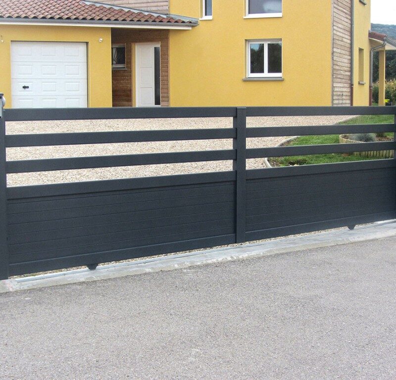 PORTAIL POMEROL MODIFIÉ 800X768 | Procloture Portails et portillons en aluminium ajouré Kingersheim 9