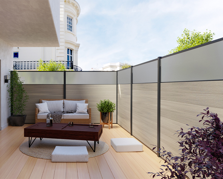 DECOR CLARITY | Procloture Clôture composite Illzach 8