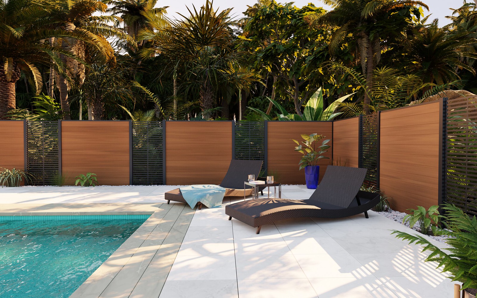 IMAGE CLOTURE DECOR PAXOS | Procloture Clôture composite Riedisheim 5
