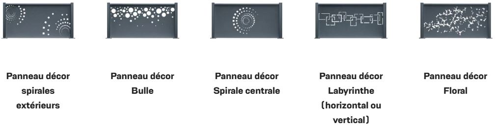 PANNEAU DECORATIF ALUCLOS | Procloture Clôture en aluminium Guebwiller 5