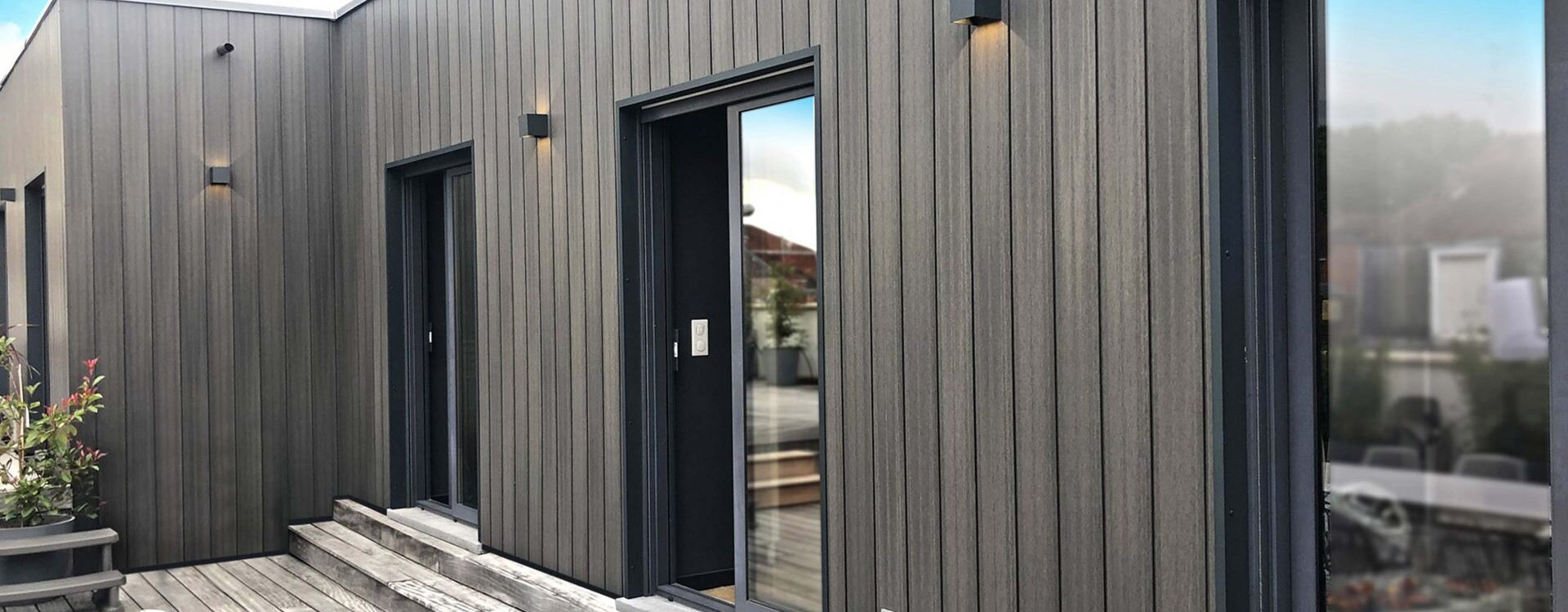 Quel coloris de bardage composite choisir pour une fa&ccedil;ade moderne ? Riedisheim