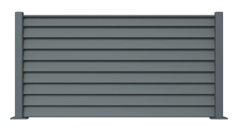 ALUCLOS CLOTURE ALUMININIUM ALUCLIN RAL 7016.PNG | Procloture Clôture en aluminium Illzach 3