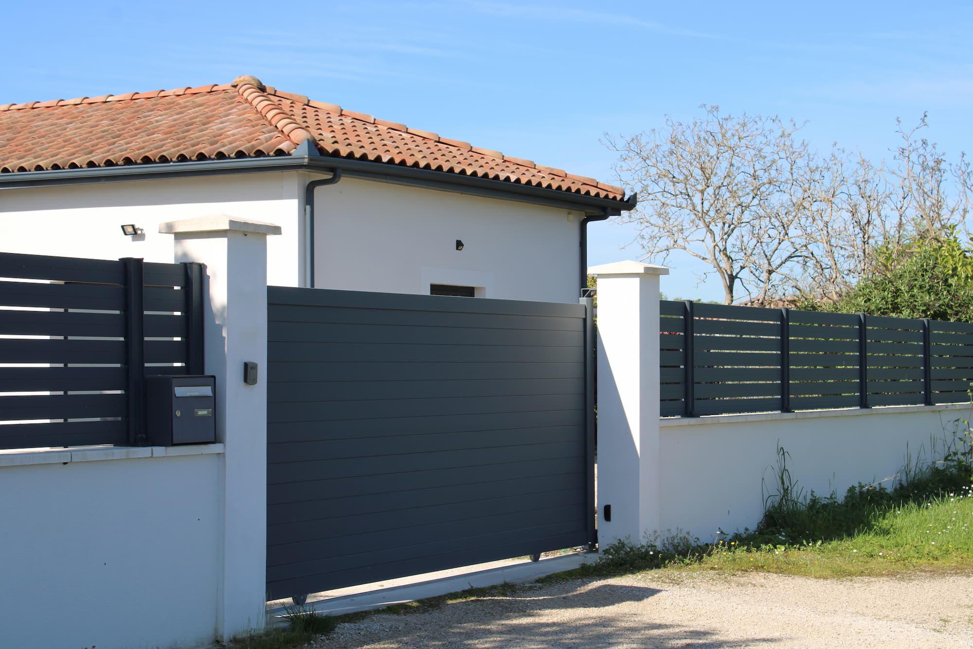 PORTAIL_ALU_THERMOLAQUE | Procloture Pourquoi choisir un portail en aluminium thermolaqué ? Wittenheim