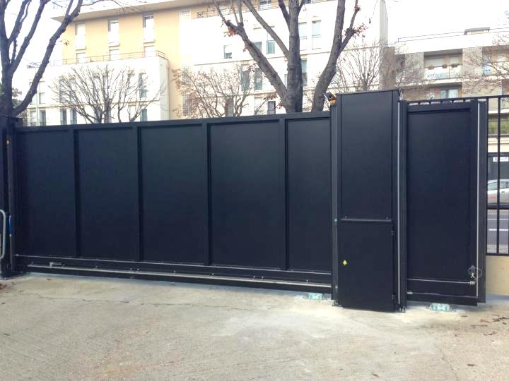 A45 TOLE PJ_NANTERRE | Procloture Portails et portillons en acier plein Rixheim 2